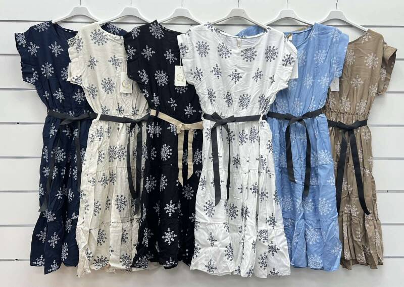 Sukienki damskie (Włoskie produkt) Roz Standard, Mix Kolor Paczka 5 szt